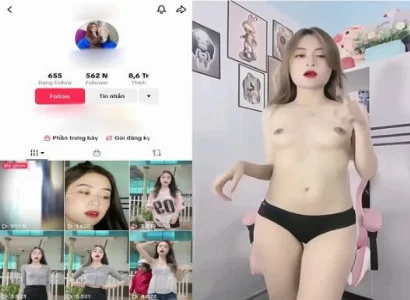 Anh chơi em Tiktoker da trắng dáng cực ngon